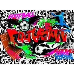 Kuvatapetti Artgeist Football Passion, eri kokoja