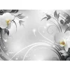 Kuvatapetti Artgeist Orchids on silver, eri kokoja