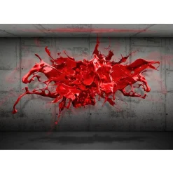 Kuvatapetti Artgeist Red Ink Blot, eri kokoja