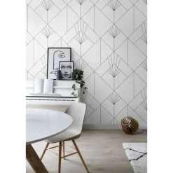 Kuvatapetti Esta Black & White with a splash of Gold 158934, 1,5x3,0m