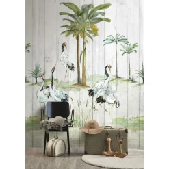Kuvatapetti One Roll One Motif Tropical Wood, 1.59x2.80m, non-woven