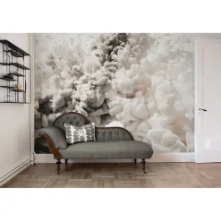 Kuvatapetti Rebel Walls Frozen Moment Cream, non-woven, mittatilaus