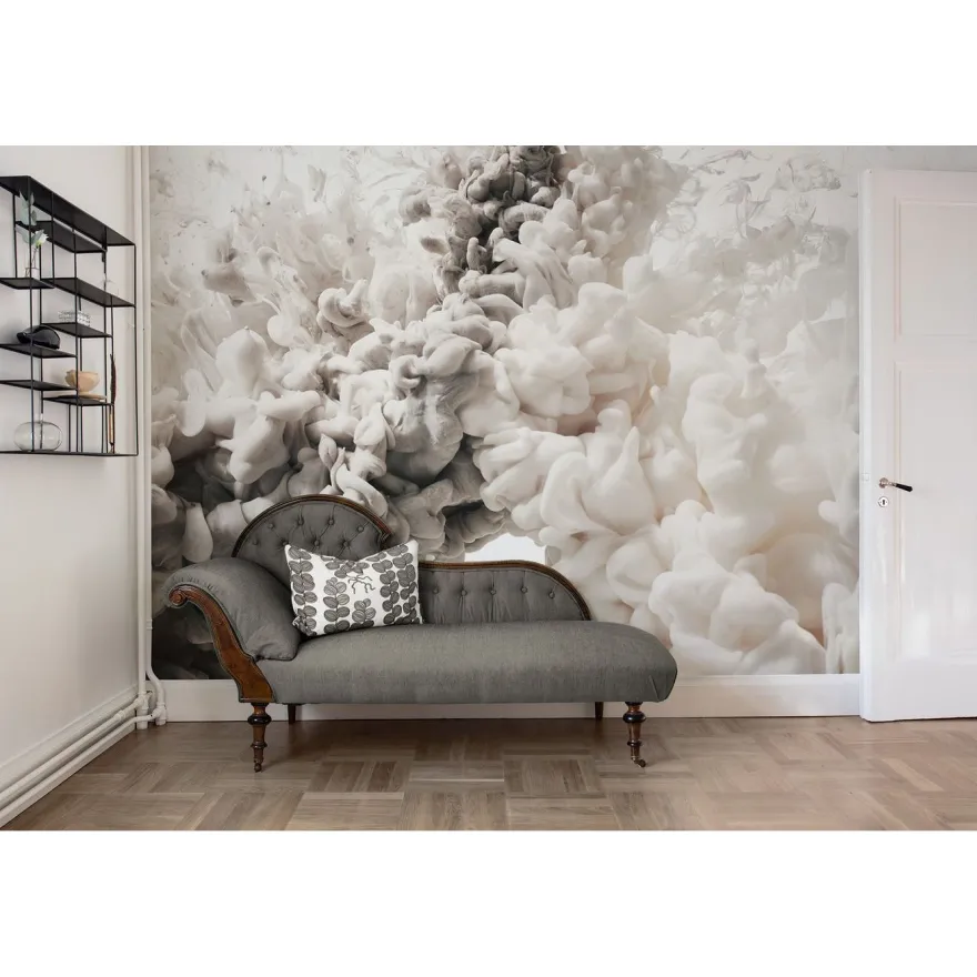 Kuvatapetti Rebel Walls Frozen Moment Cream, non-woven, mittatilaus