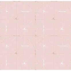 Kuvatapetti Rebel Walls Perfect Fit Powder Pink, non-woven, mittatilaus