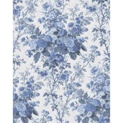 Kuvatapetti Rebel Walls Porcelain Blue, non-woven, mittatilaus