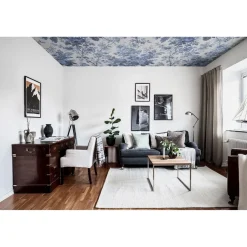 Kuvatapetti Rebel Walls Porcelain Blue, non-woven, mittatilaus