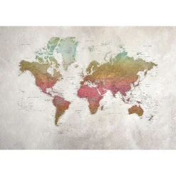 Kuvatapetti Rebel Walls School Atlas Rainbow, non-woven, mittatilaus