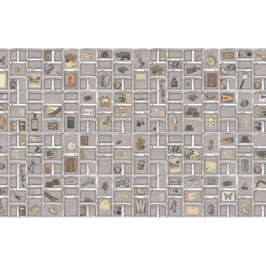 Kuvatapetti Rebel Walls The Memory Box, Light, non-woven, mittatilaus