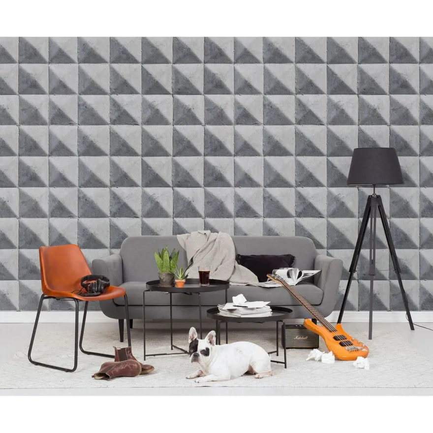 Kuvatapetti Rebel Walls Triangle Square, non-woven, mittatilaus