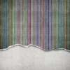 Kuvatapetti Rebel Walls Worn Wall Multi Stripe, non-woven, mittatilaus