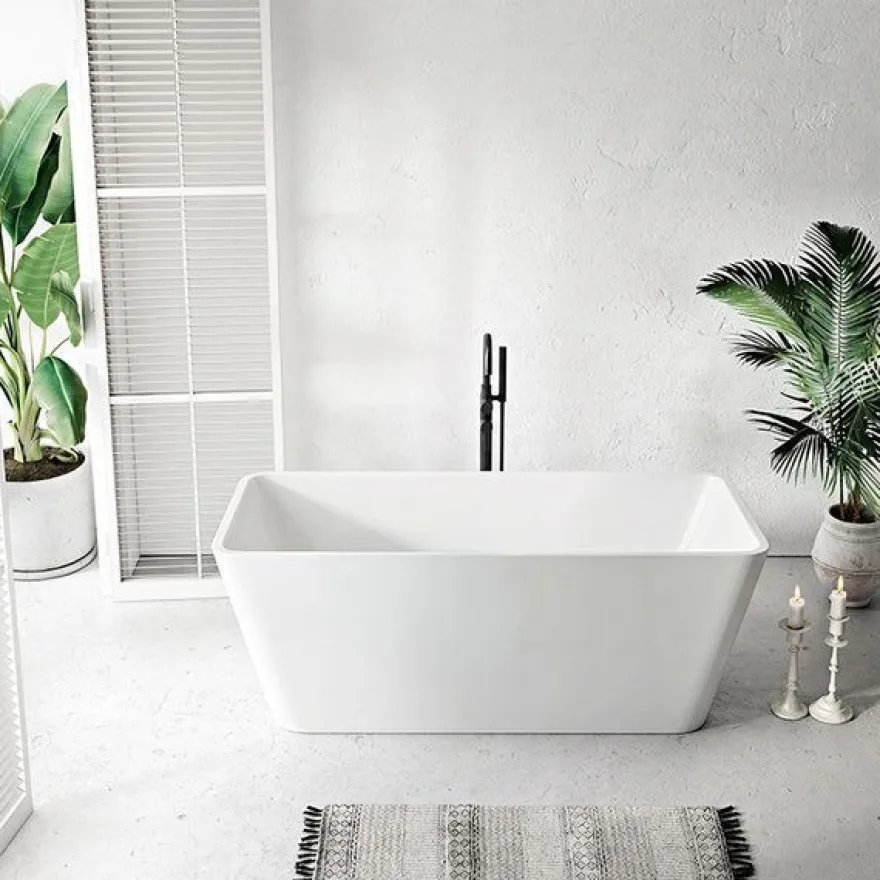 Kylpyamme Bathlife Ro, 1570x700mm, saniteettiakryyli, valkoinen