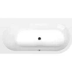 Kylpyamme Interia Astra 165x800x480 mm, vasen, valkoinen