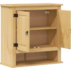 Kylpyhuoneen kaappi Corona 70x33x71,5 cm täysi mänty (13406)