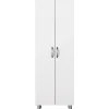 Kylpyhuoneen kaappi Linento Furniture Arizona 2, 59.4x173.6cm, valkoinen