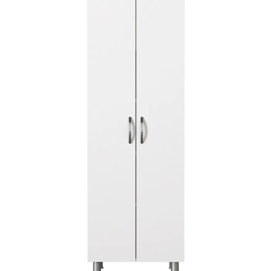 Kylpyhuoneen kaappi Linento Furniture Arizona 2, 59.4x173.6cm, valkoinen