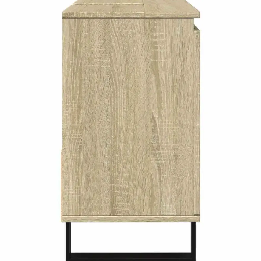 Kylpyhuoneen kaappi teknisestä puusta, 65x33x60 cm, eri värejä (29866)