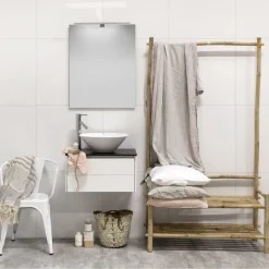 Kylpyhuonekaluste Noro Lifestyle Concept 600, malja-altaalla ja laatikostolla, matala