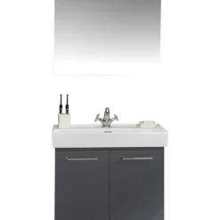 Kylpyhuoneryhmä Linento Bathroom Carlsbad Grey peili, eri kokoja