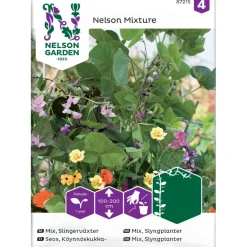 Köynnöskukkaseos Nelson Garden, siemenet