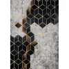 Kynnysmatto Linento HMNT773, 50x80cm, harmaa/musta
