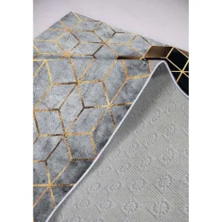 Kynnysmatto Linento HMNT773, 50x80cm, harmaa/musta