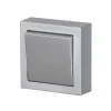 Kytkin ABB Impressivo - 6/16AX/250V/IP21 PPJ 2X alumiini