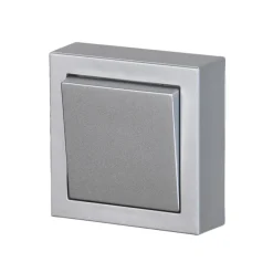 Kytkin ABB Impressivo - 6/16AX/250V/IP21 PPJ 2X alumiini