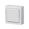 Kytkin ABB Impressivo - 7/16AX/250V/IP21 PPJ 2X valkoinen