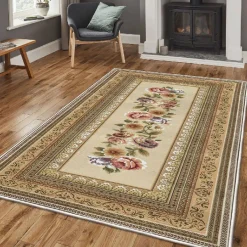 Käytävämatto Linento Els1836, 80x150cm, beige