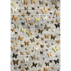 Käytävämatto Linento HMNT494, 80x150cm, beige/ruskea