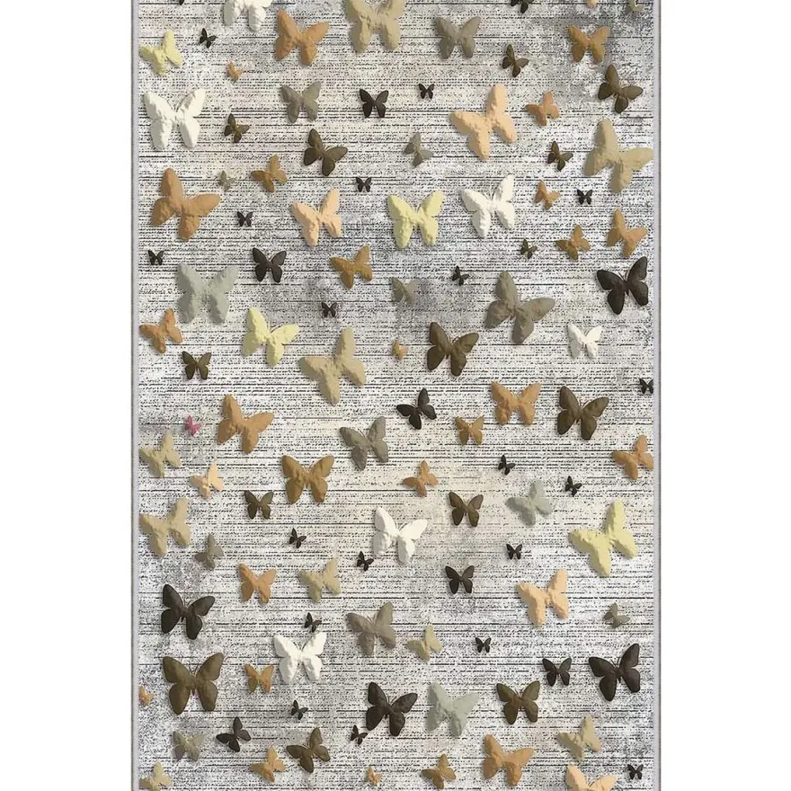 Käytävämatto Linento HMNT494, 80x150cm, beige/ruskea