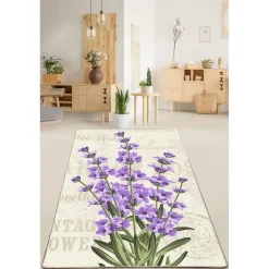 Käytävämatto Linento Lavender Djt, 80x120cm, liila