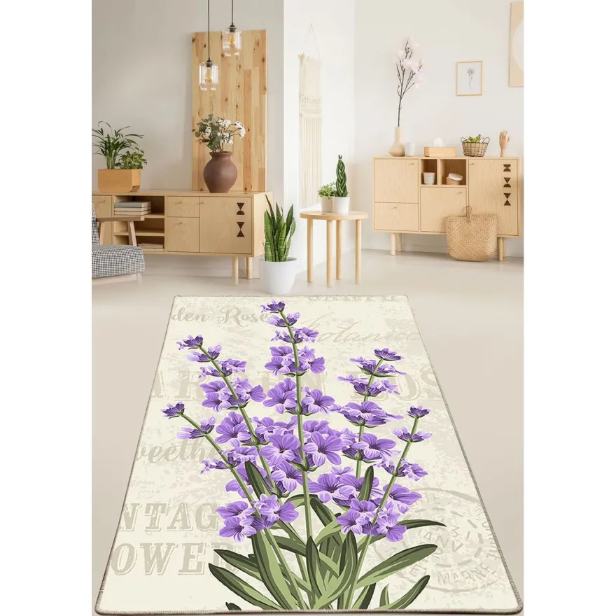 Käytävämatto Linento Lavender Djt, 80x120cm, liila