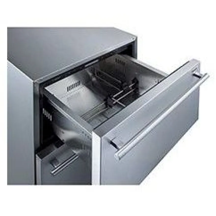 Laatikkojääkaappi Frigelux RE2T136A, 59,5cm, 77 l, teräs