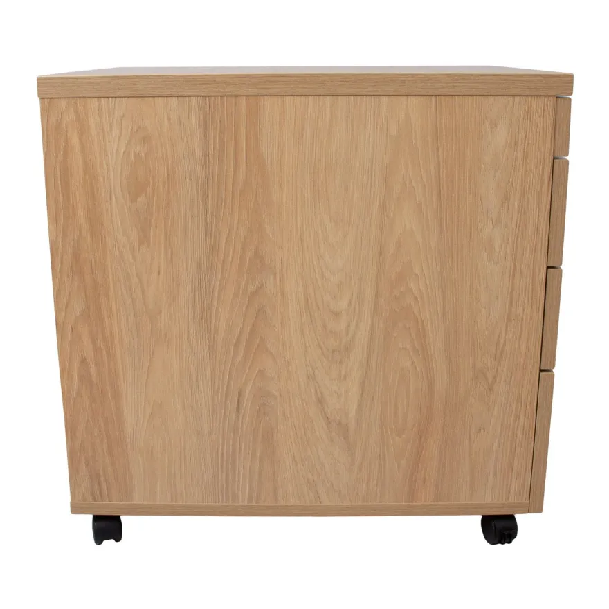 Laatikosto Home4You ERGO 60x43x60cm, hikkoripuu