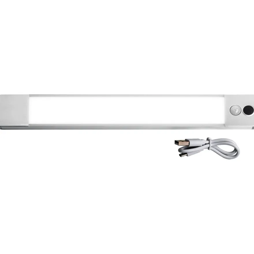 Ladattava valaisin Savo Moli sensorilla 300x40mm 2.5W 4000K magneettikiinnitys alumiini