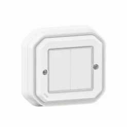 Langaton kaksoiskytkin Legrand Plexo with Netatmo IP55 pinta, paristoton