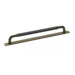 Lankavedin aluslevyllä Beslag Design Helix, 266x15x37mm, antiikkipronssi