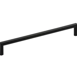 Lankavedin Beslag Design Soft, 199x8x28 mm, cc 192 mm, mattamusta