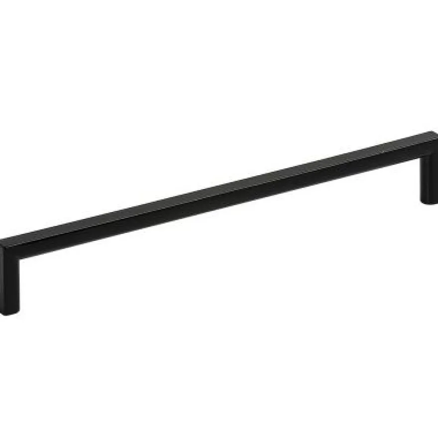 Lankavedin Beslag Design Soft, 199x8x28 mm, cc 192 mm, mattamusta