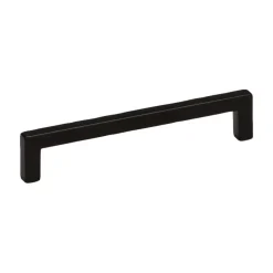 Lankavedin Beslag Design 0143, 201x9x28 mm, cc 192 mm, musta