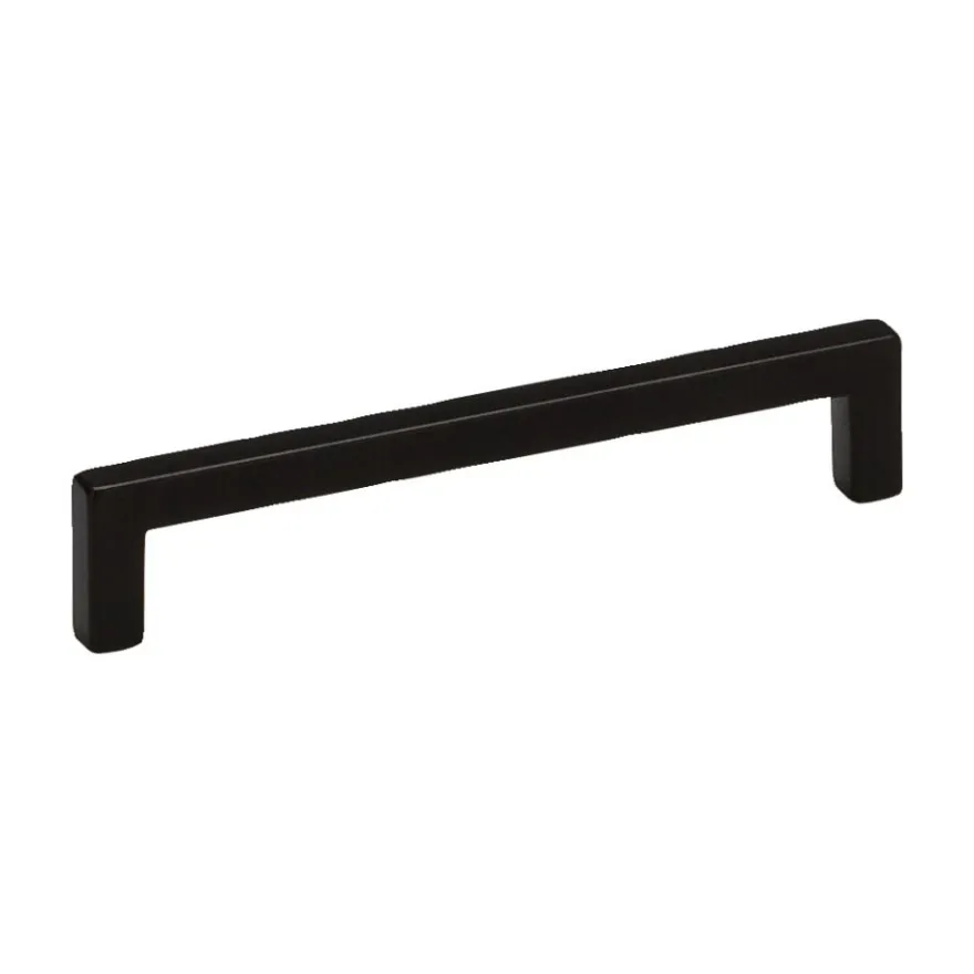 Lankavedin Beslag Design 0143, 201x9x28 mm, cc 192 mm, musta
