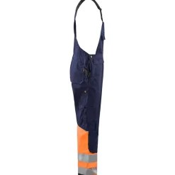 Lappuhaalari Blåkläder 2662 Highvis, mariininsininen/huomio-oranssi