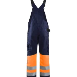 Lappuhaalari Blåkläder 2662 Highvis, mariininsininen/huomio-oranssi