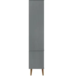 Lasikaappi Molde 90x35x175cm, mänty, eri värejä