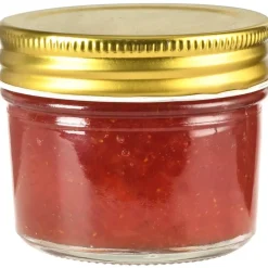 Lasiset hillopurkit kullan värisillä kansilla 48 kpl 110 ml