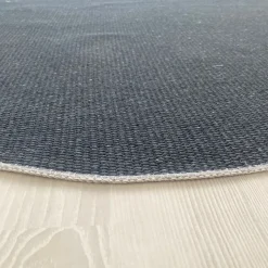 Lastenhuoneen matto Linento Woopamuk143, Ø90cm, valkoinen
