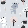Lastenhuoneen tapetti Kids Walls 45831, vinyylipinta, sininen