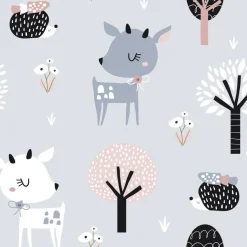Lastenhuoneen tapetti Kids Walls 45831, vinyylipinta, sininen