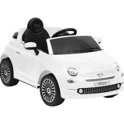 Lasten sähköauto Fiat 500, eri värejä